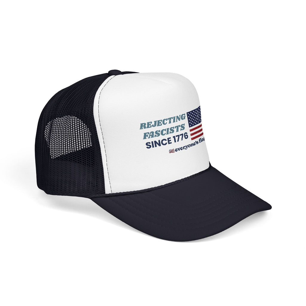 Resisting Fascists 250 yrs. Trucker Hat - Colors w/ white front