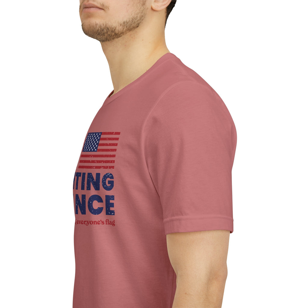 Fighting Chance Unisex Jersey Short Sleeve Tee - White