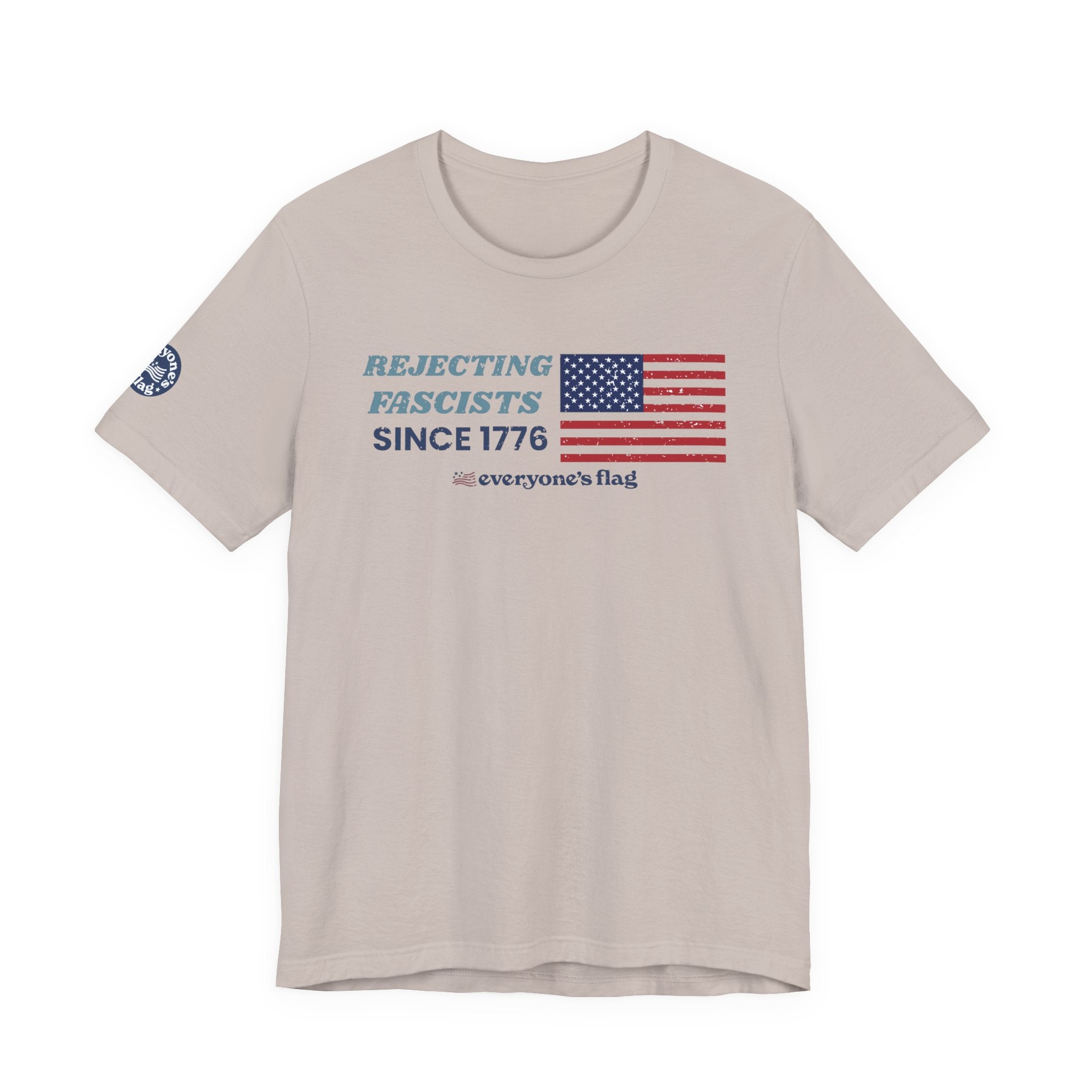 Rejecting Fascists 250 Years - Unisex Short Sleeve Tee