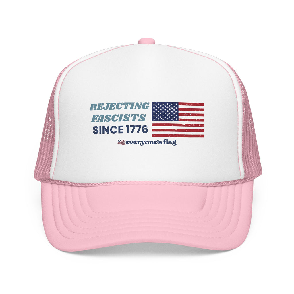 Resisting Fascists 250 yrs. Trucker Hat - Colors w/ white front
