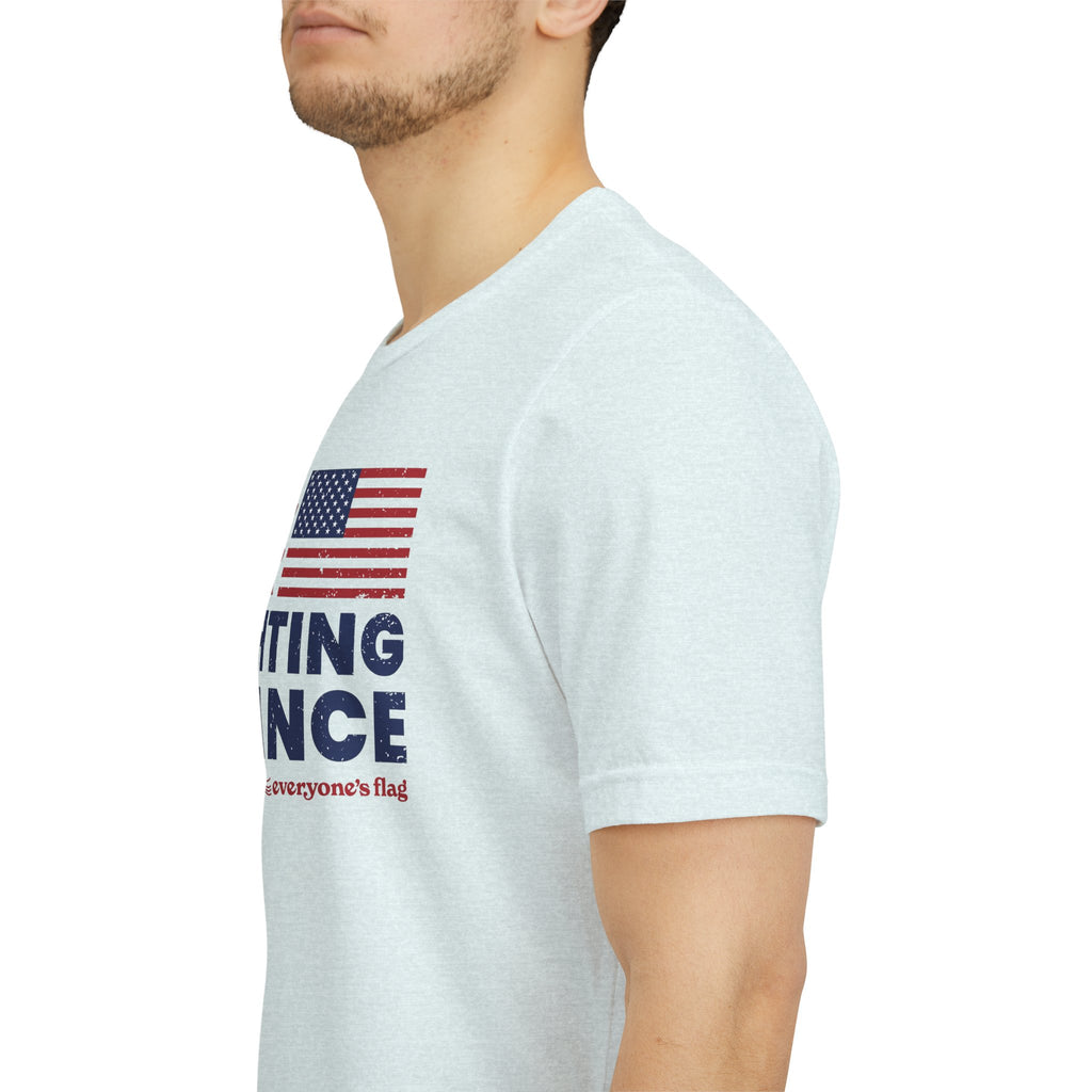 Fighting Chance Unisex Jersey Short Sleeve Tee - White