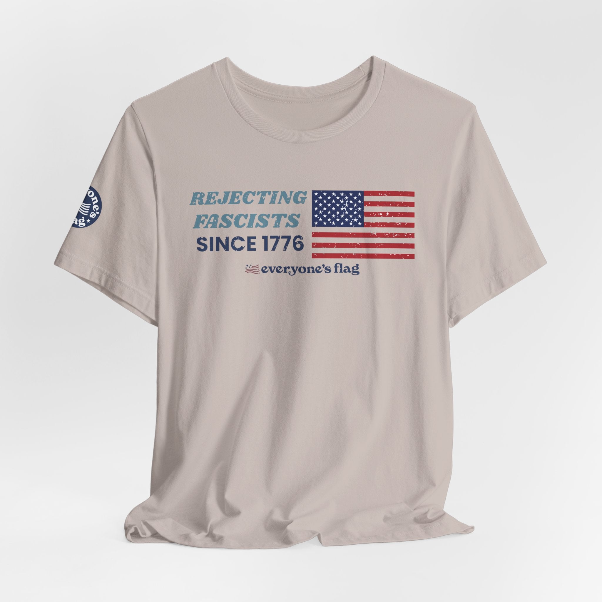 Rejecting Fascists 250 Years - Unisex Short Sleeve Tee