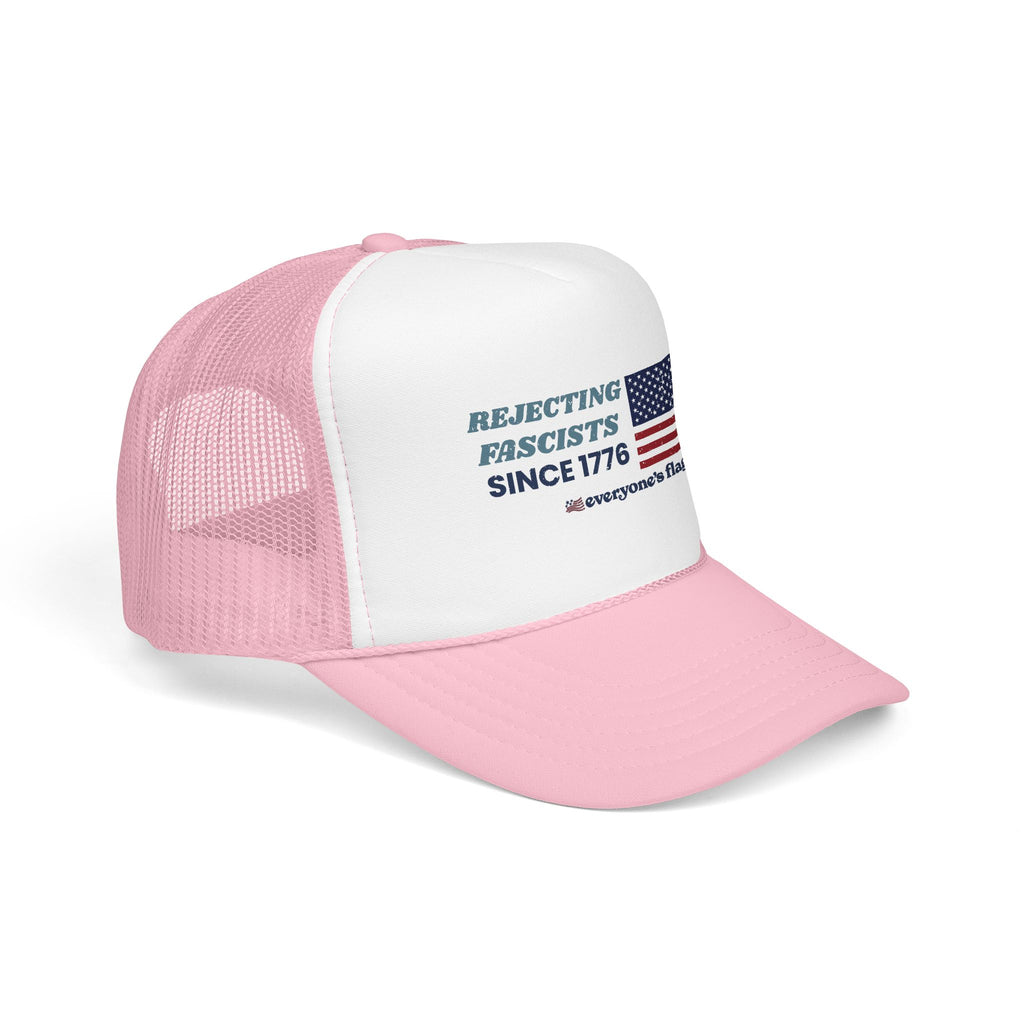 Resisting Fascists 250 yrs. Trucker Hat - Colors w/ white front