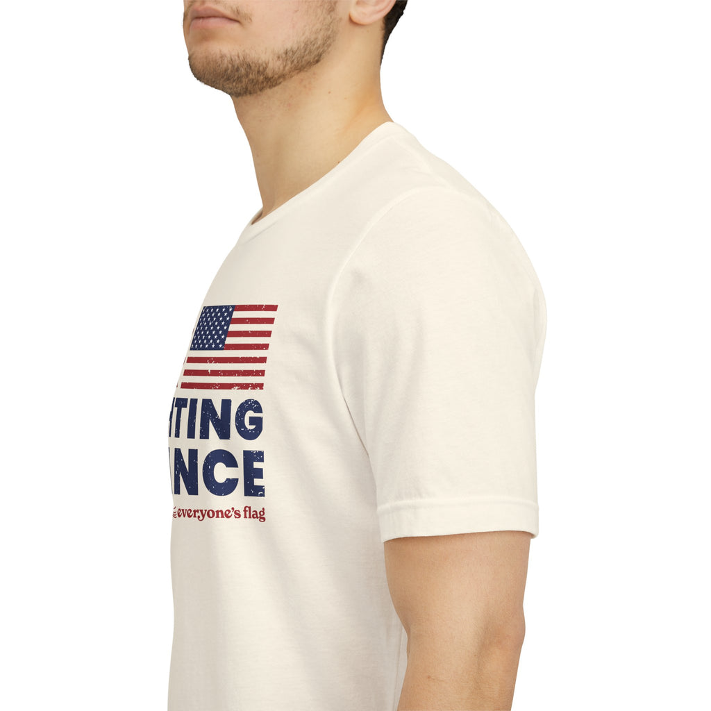 Fighting Chance Unisex Jersey Short Sleeve Tee - White