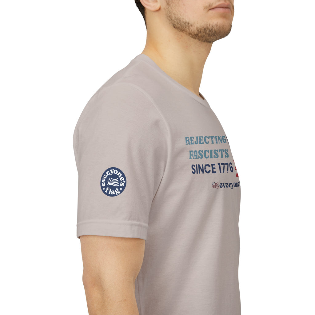 Rejecting Fascists 250 Years - Unisex Short Sleeve Tee