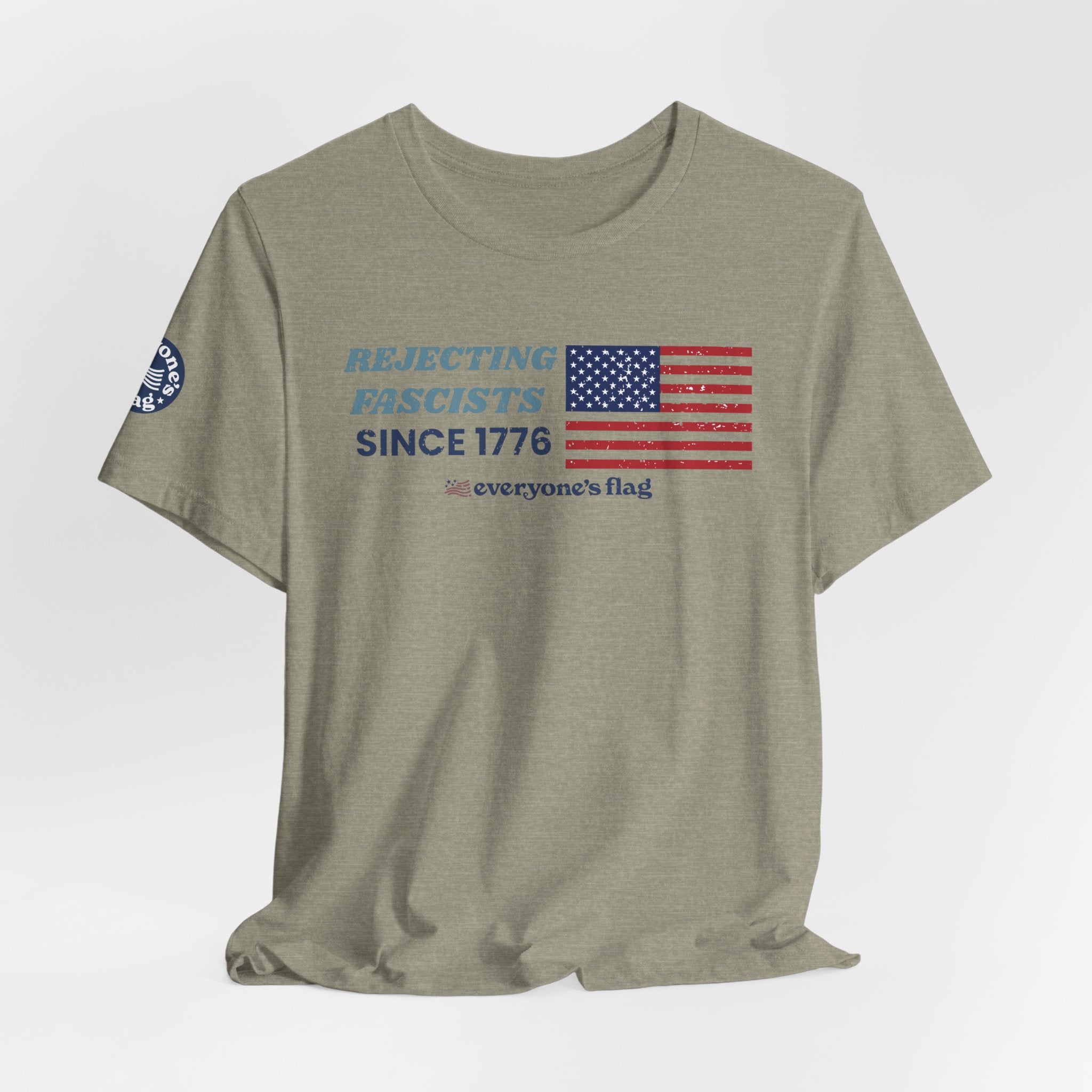 Rejecting Fascists 250 Years - Unisex Short Sleeve Tee